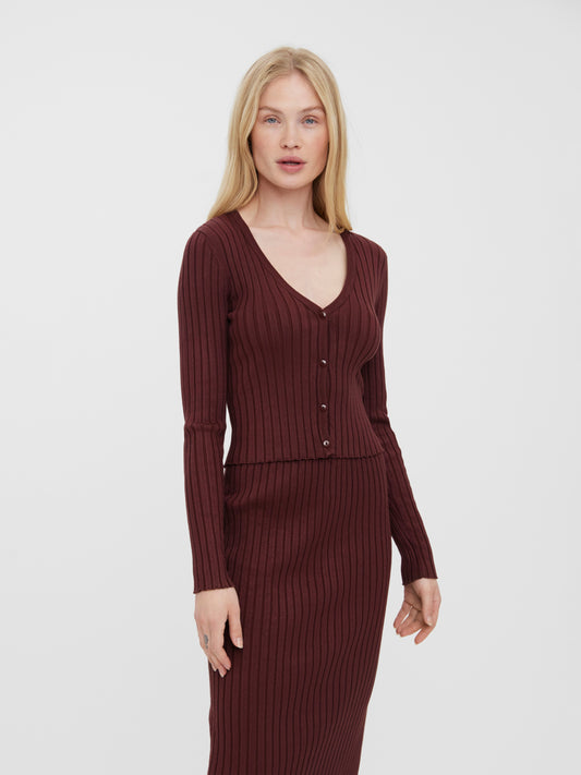 VMAVIA Cardigan - Rum Raisin